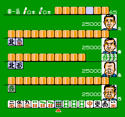 Mahjong Club screenshot 4 for Famicom